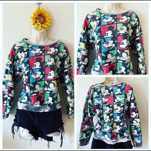 Vintage 90s Mickey Mouse Pullover